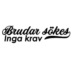 Dekal - Brudar sökes Inga krav
