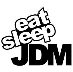 Dekal - Eat Sleep JDM