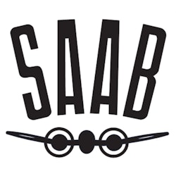 Dekal - Saab luftlogo