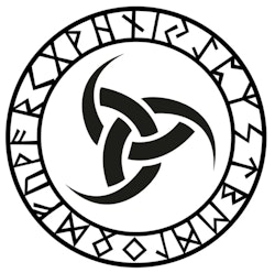 Dekal - Trippel horn av Oden