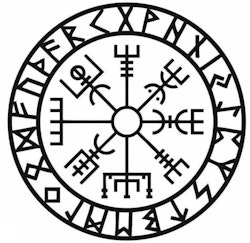 Dekal - Vegvisir Vikingakompass