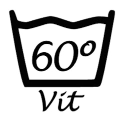 Väggdekor - Tvättsymbol 60°