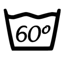 Väggdekor - Tvättsymbol 60°