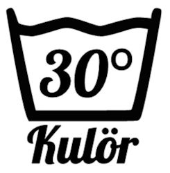 Väggdekor Tvättsymbol 30°