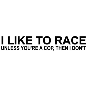 Dekal - I LIKE TO RACE