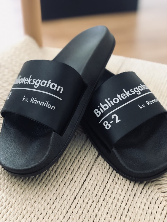 Badtofflor "Biblioteksgatan"