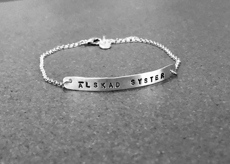 Armband "Älskad syster by Y.O" - Y.O yoursonly