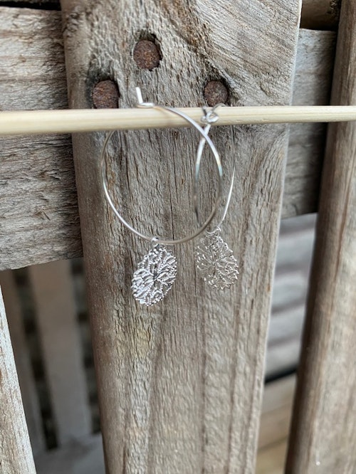 Örhängen – Flinga, silver
