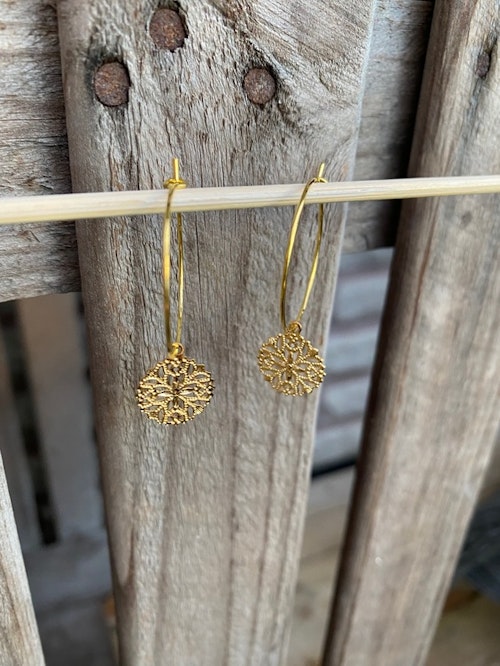 Örhängen – Flinga, guld
