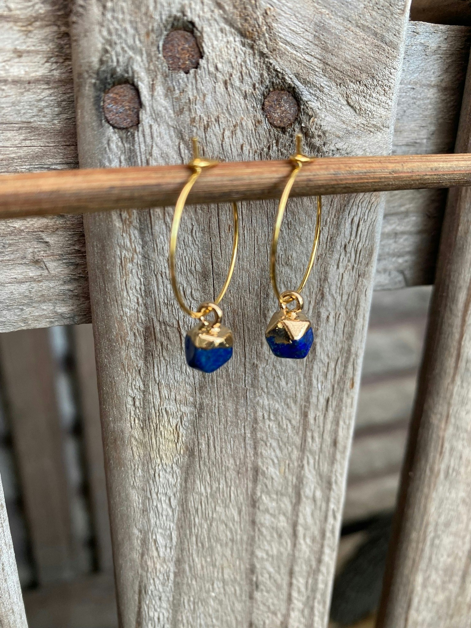 Örhängen – Lapis, mini