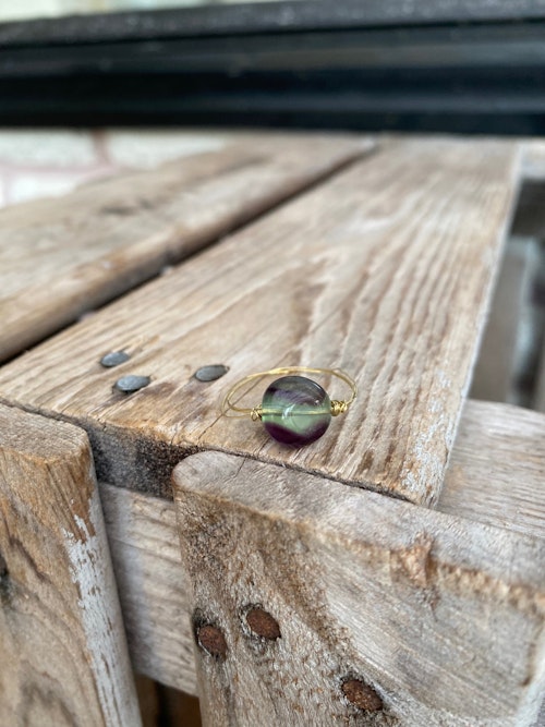 Ring – Fluorit