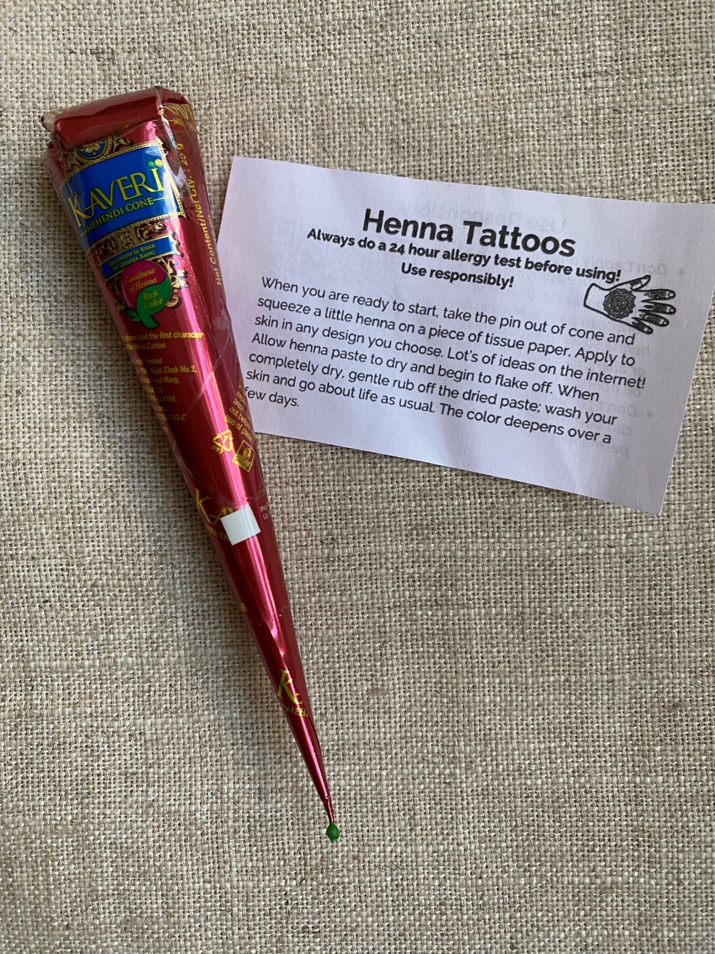 FYND – Henna tatuering