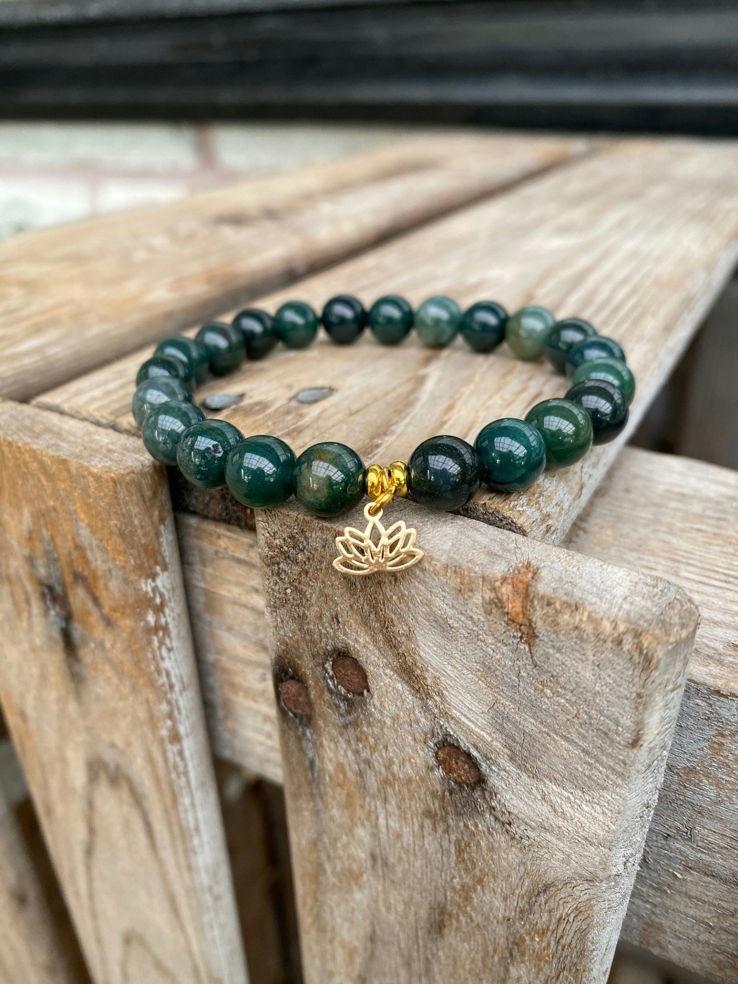 Armband – Mossagat & lotus