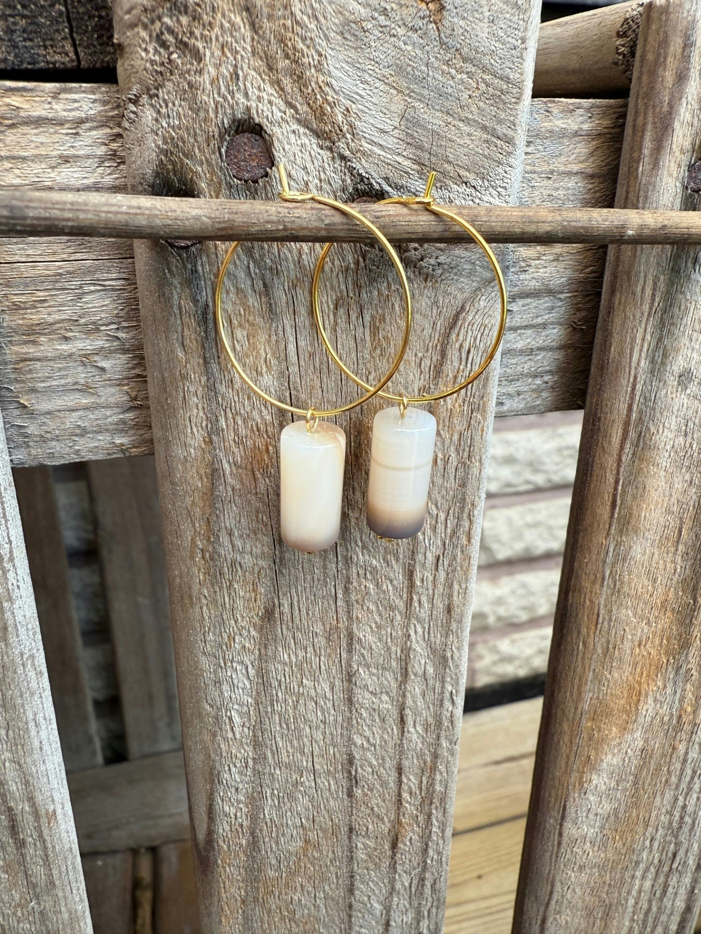 Örhängen – Agat