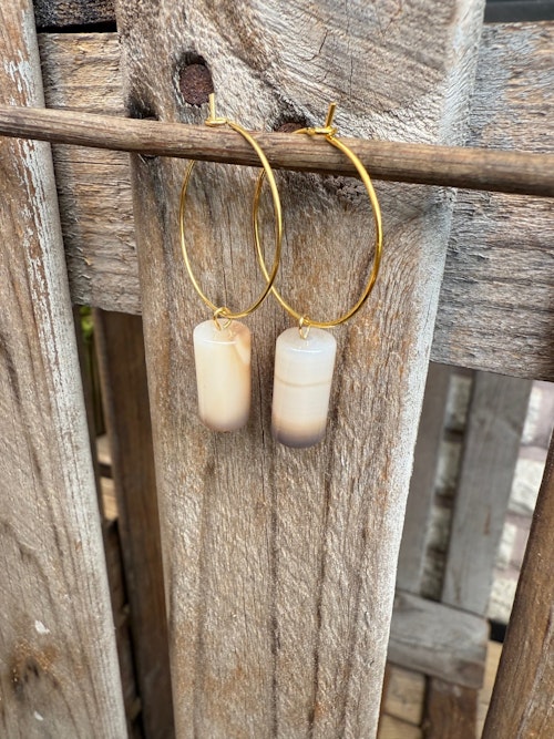Örhängen – Agat