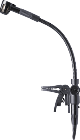 AKG | C519M - Miniatyr Instrument Mic med Klämfäste och XLR (För Blåsintrument)