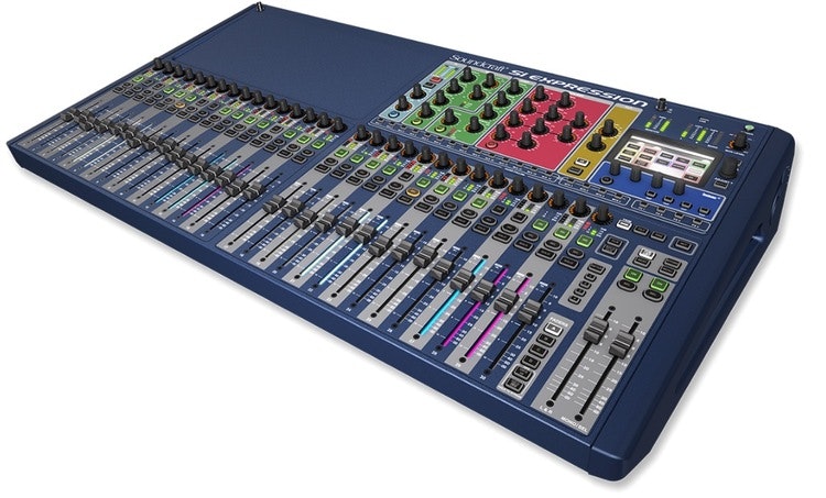 Soundcraft | Si Expression 3 - 66 Ingång till Mix, 20 Aux bus, 4 MTX, 4 FX, 32 Reglar