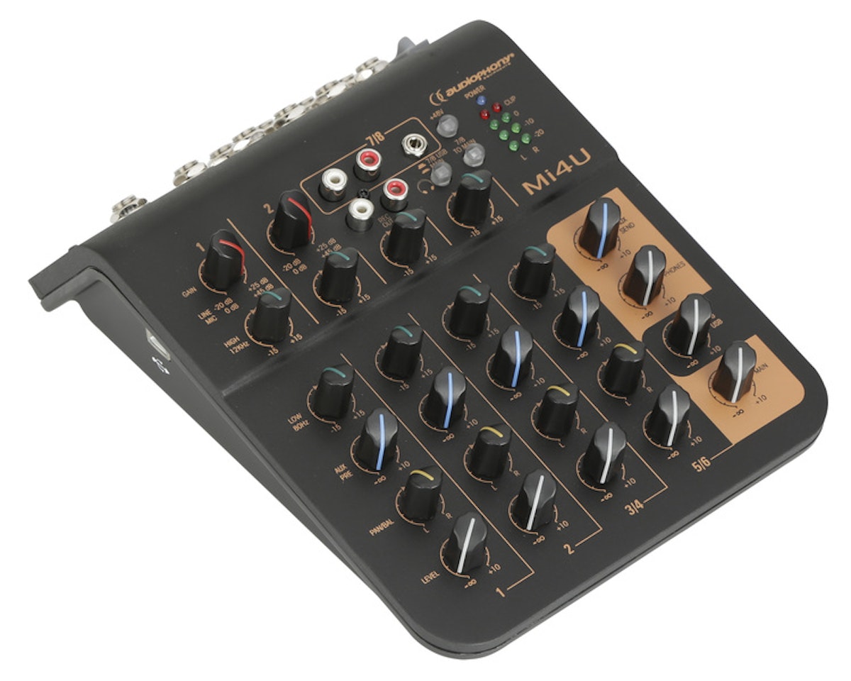 AUDIOPHONY | Mi 4 U - 5 Kanals Mixer