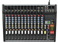 Citronic | CSL-14 - Mixerbord med Inbyggda Effekter och XLR-Utgångar