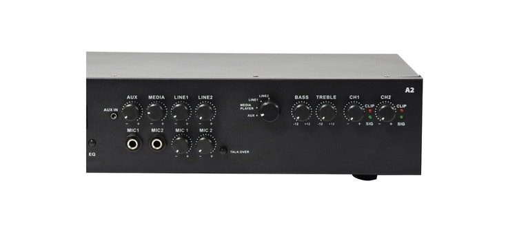Adastra | A2 Stereo PA-Förstärkare + BT, 400 Watt RMS