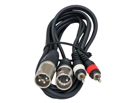 JB-Systems | Adapterkablage (XLR Hane-RCA) (1,5m)