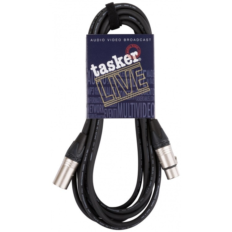 Tasker | XLR Kabel (5m) Proffskabel