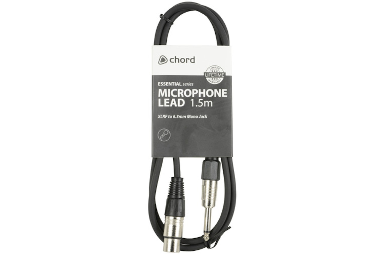 Chord | XLR F > Tele M (1,5m) Eko