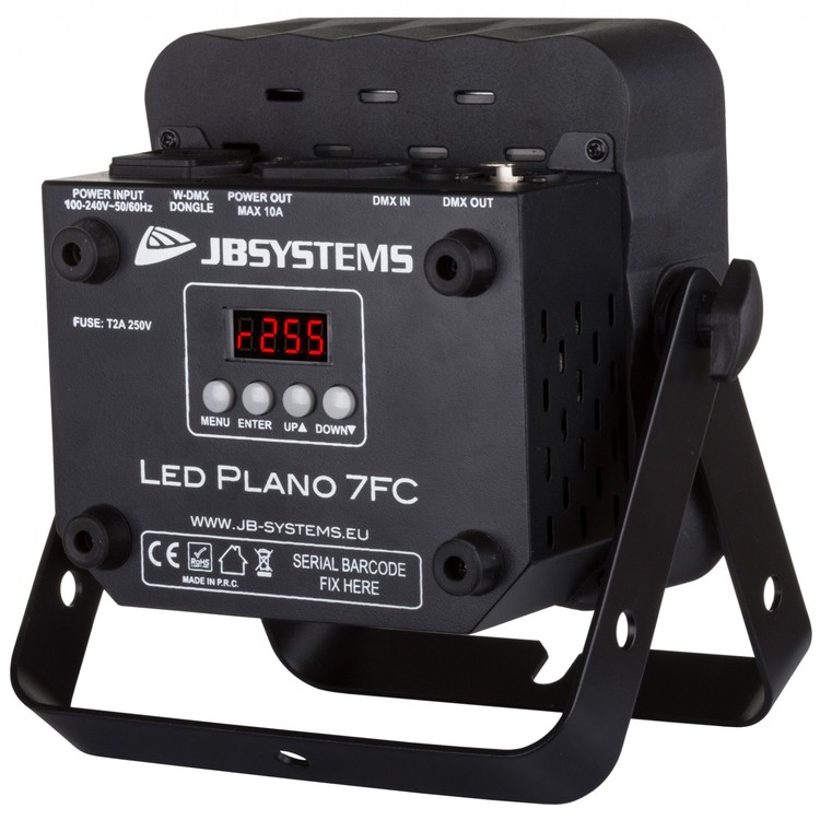 JB Systems | LED Plano Spot 7FC (BLACK)