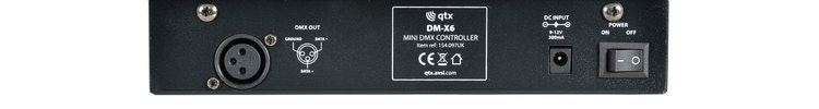 QTX | DM-X6 Mini DMX PAR-Control
