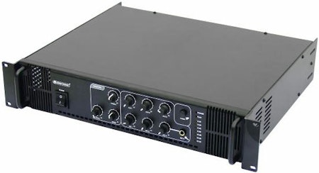 Omnitronic | MP-60 - 100V mixerförstärkare med 6 kanaler