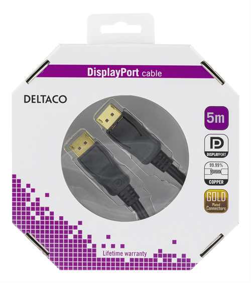 Deltaco | DisplayPort - Monitorkabel, Ultra HD