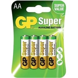 Batteri - AA/LR6, 4-pack - GP Super