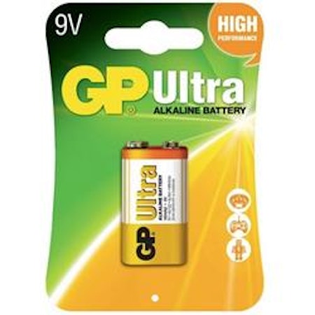 GP Ultra | Batteri - 9V/6LR61/1 (1-pack)