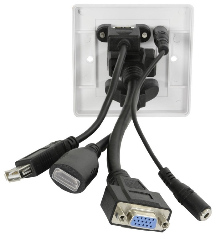 av:link | Multimediapanel - HDMI / VGA / USB (3.5mm)