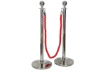 VIP Queue Barrier Posts and Rope