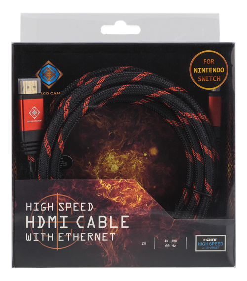 DELTACO GAMING HDMI-kabel, 2m GAM-015