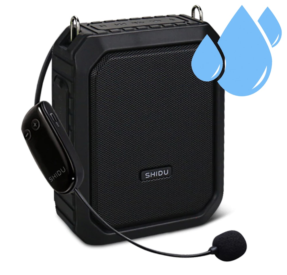 SHIDU | Röstförstärkare M800 - Wireless