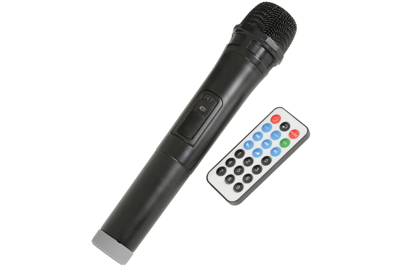 QTX | QK10PA - Portabelt PA med Blåtand och trådlös mikrofon!