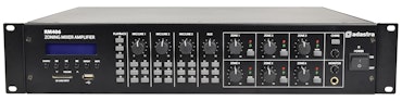 Adastra | RM406 6-Zone - 100v mixerförstärkare med 4 kanaler + USB/SD/FM och Bluetooth spelare, 6 zoner ut