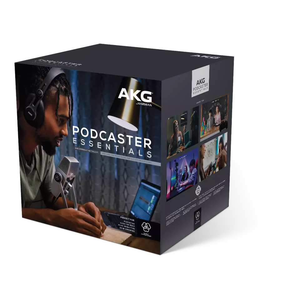 AKG | Podcaster Essentials - Paket med Lyra, K371 och Ableton