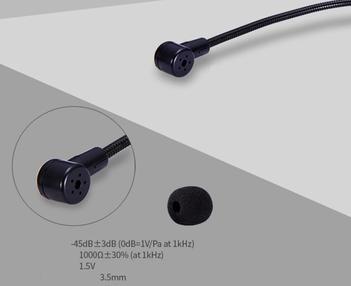 SHIDU | Headset - Trådbundet för M500 mfl