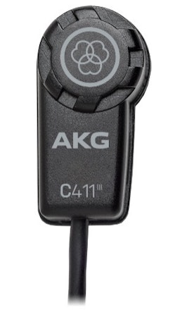 AKG | C411PP - Kontaktmikrofon för Akustiska Instrument