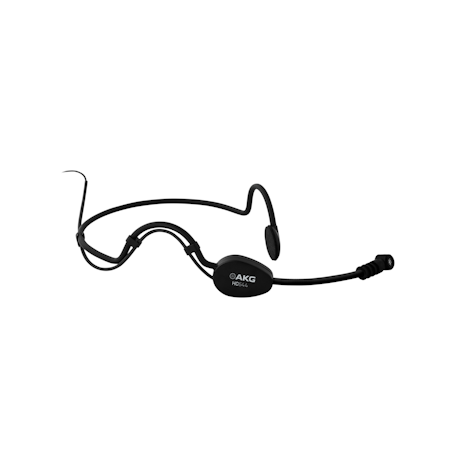 AKG | HC644MD - Svettresistent headset / Cardioid / Microdot kontakt (Svart)