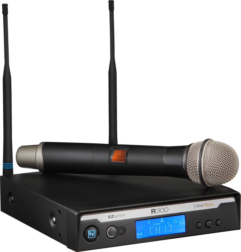 ELECTRO VOICE | EV R300-HD - Handmicksystem (UHF E-band 850 - 865 MHz)