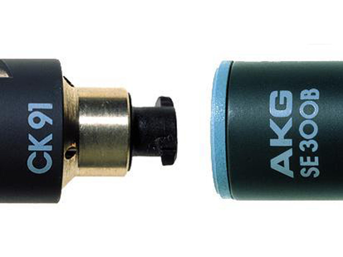 AKG | C391B - Komplett Mic Förstärkare (SE300B+CK91 Kapsel)