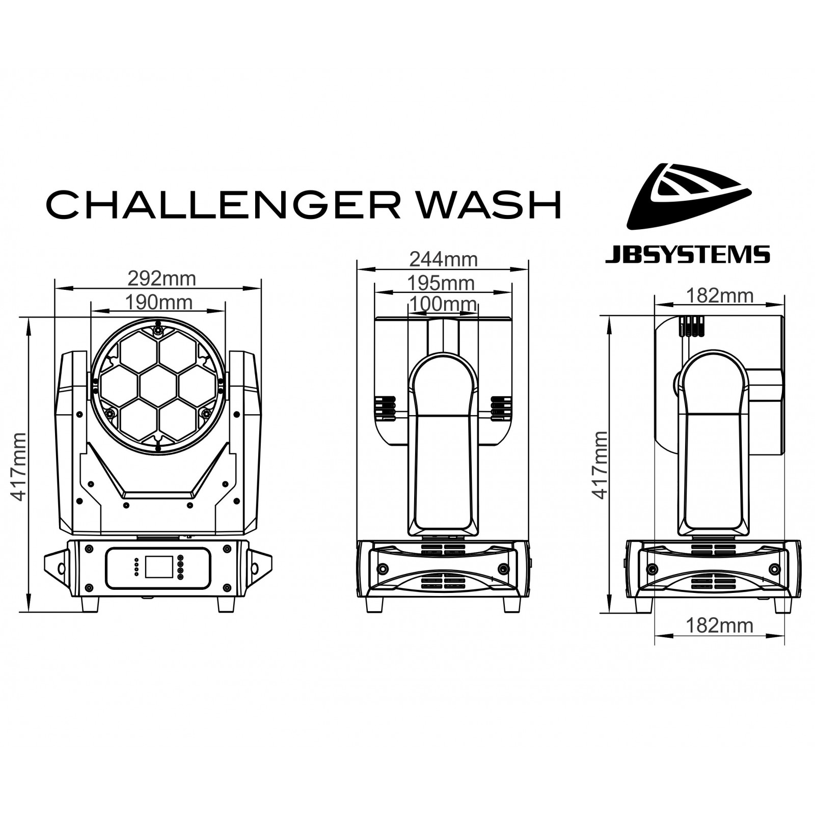 JB Systems | CHALLENGER WASH