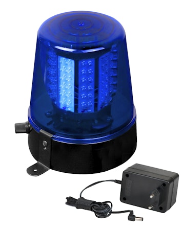 JB-Systems | LED Polislampa / Saftblandare (Blå)
