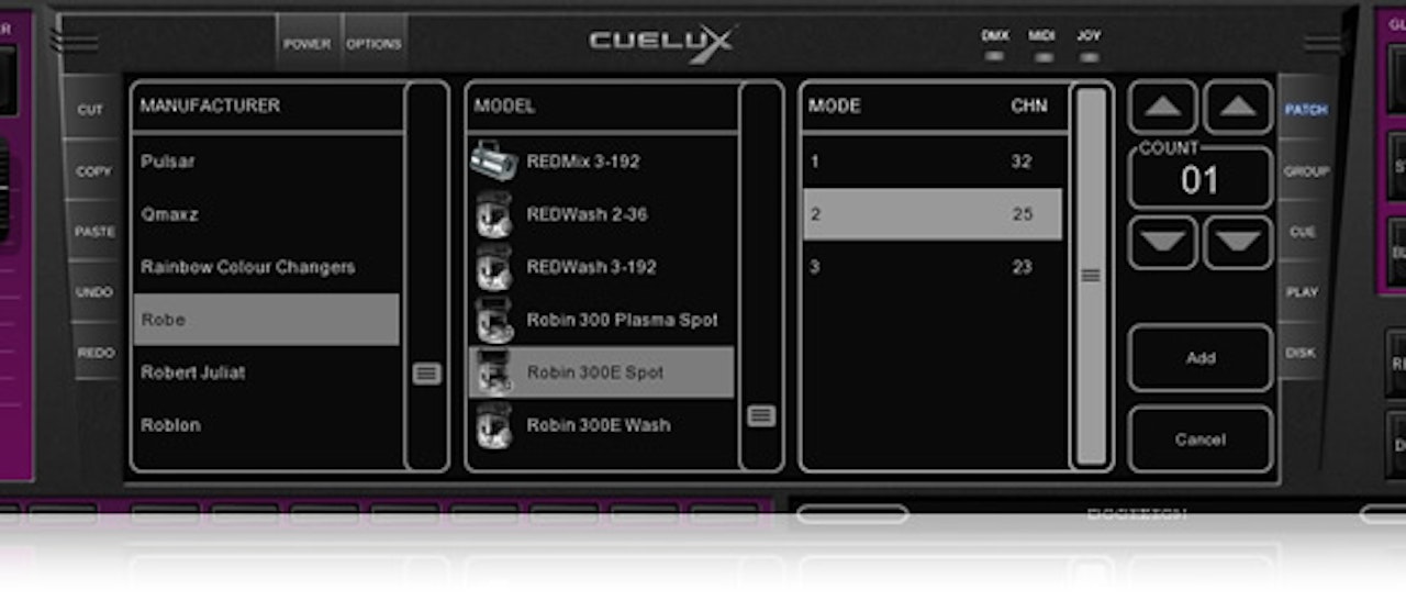 Cuelux | VP (USB > DMX)
