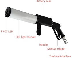 ATTACK™ | CO2 LED Gun Pistol