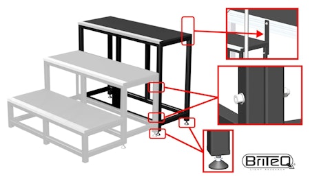 BRITEQ | BT-STAGE-STAIRS-60CM